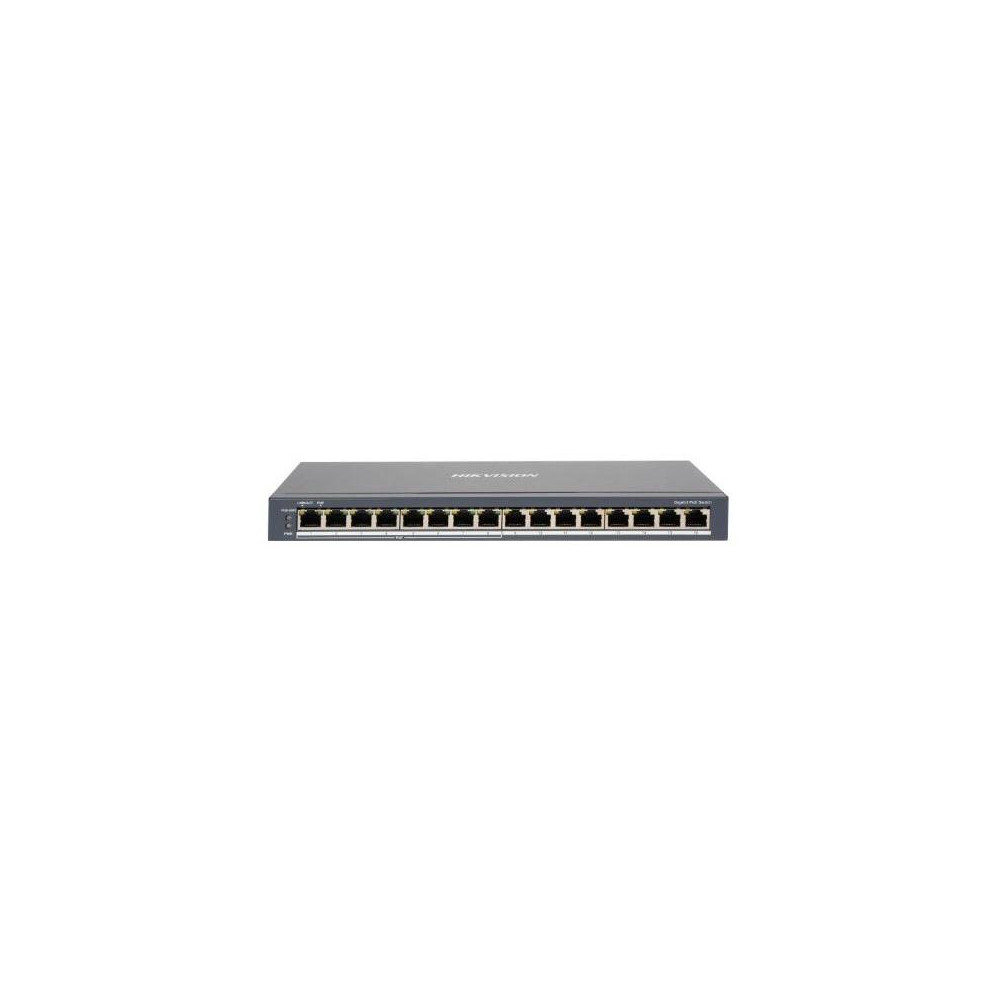 DS-3E0516P-O - Switch16x 10/100/1000Mbit (8x Gb PoE), 110W